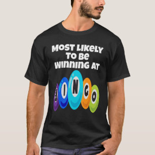 Camiseta Mais Provável É Ganhar No Bingo Champ Bingo Pl