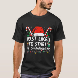 Camiseta Mais Provável Para Começar A Fama De Natal Dos She