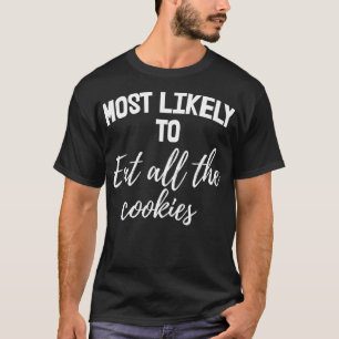 Camiseta Mais Provável Para Comer A Turquia Engraçada