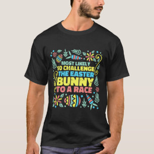 Camiseta Mais Provável Para Correr O Rabino De Caça Ao Ovo