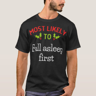 Camiseta Mais Provável Para Dormir Primeira Combinação Com 
