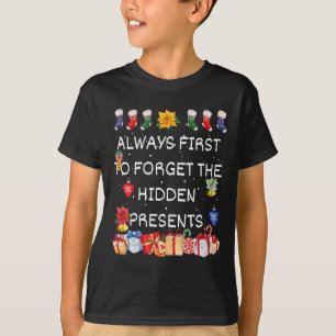 Camiseta Mais Provável Para Esquecer O Escondido Apresenta