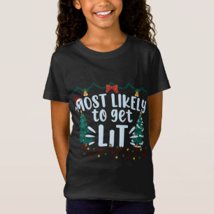 Camiseta Mais Provável Para Ficar Bebendo Engraçado De Nata
