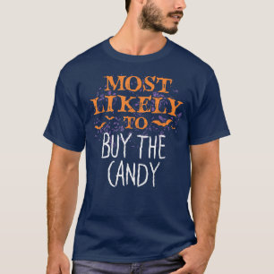 Camiseta Mais Provável Para O Comprar Do Halloween O Docinh