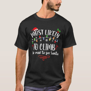 Camiseta Mais Provável Para Subir O Teto Do Xmas Para Matér