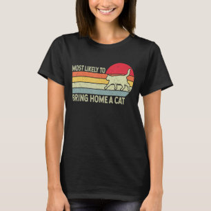 Camiseta Mais Provável Para Trazer Para Casa Um Bonito Retr