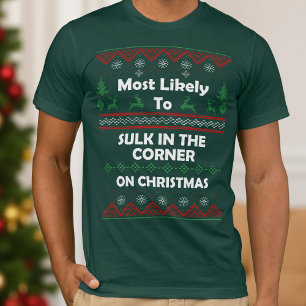 Camiseta Mais provavelmente Sulk no canto doce feio de Nata