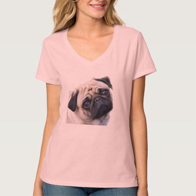 Camiseta Mais pugs menos drogas (Frente)