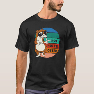 Camiseta Mais Quente, Mais Engraçado Dizer Água Marten Doce