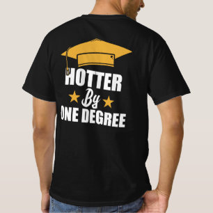 Camiseta Mais Quente Por Um Estudante Engraçado De Formand