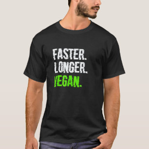 Camiseta Mais Rápido Vegano Vegetariano Veganismo Base Vege