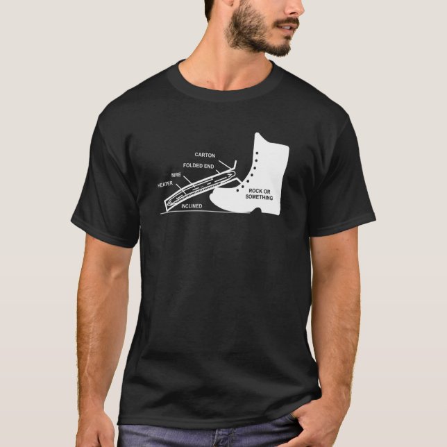 Camiseta Mais Rock Ou Algo De Boot (Frente)