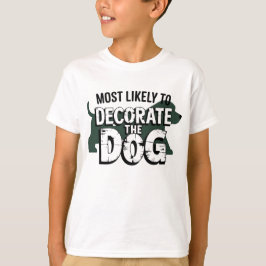 Camiseta 🐶 Mais Susceptível De Decorar O Feliz Natal Do Ca