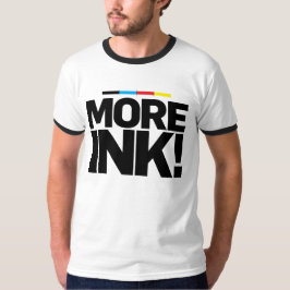 CAMISETA MAIS TINTA!! CMYK