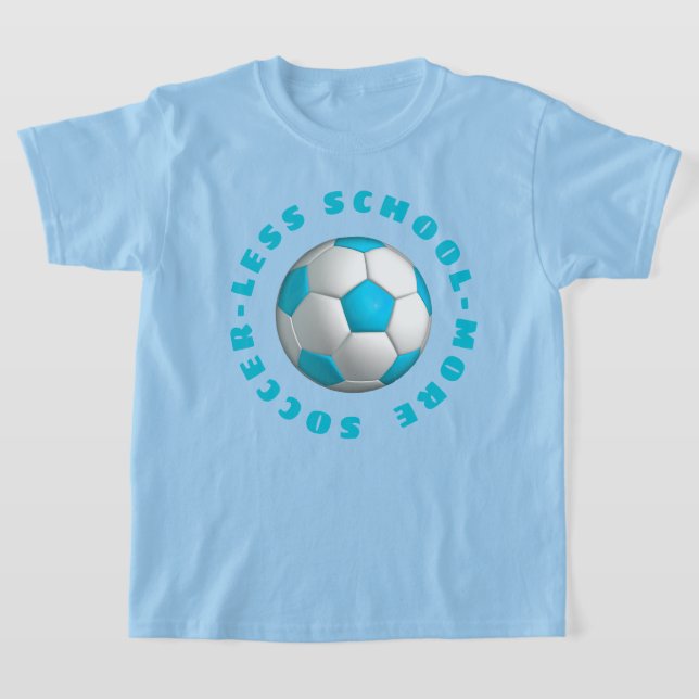 Camiseta Mais Turquesa de Futebol (Postura )