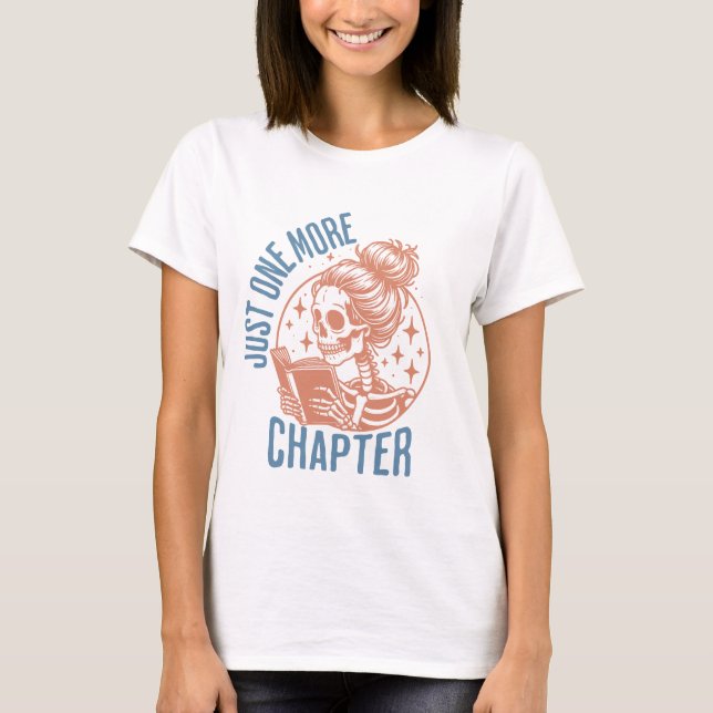 Camiseta Mais um Capítulo - Amante de Livros (Frente)