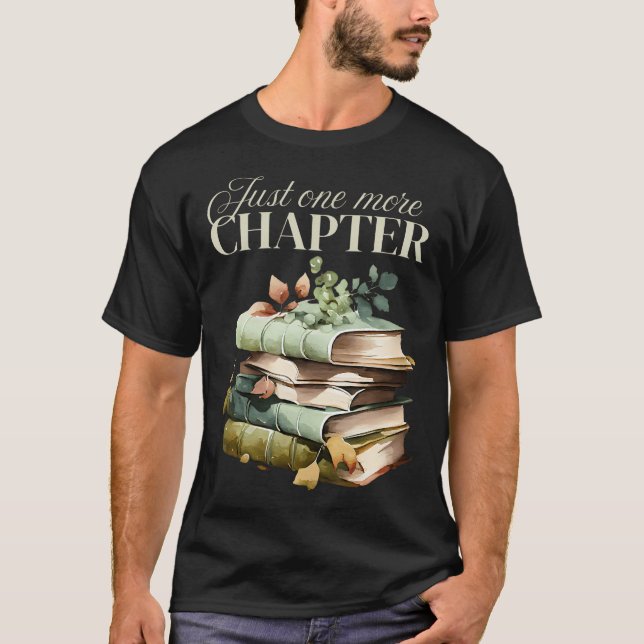 Camiseta Mais um Capítulo - Amante de Livros (Frente)