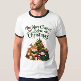 Camiseta Mais um Capítulo Antes dos Gatos de Natal