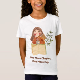 Camiseta Mais um Capítulo, Mais uma Xícara | Amante de Livr