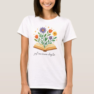 Camiseta Mais Um Capítulo, Presente Para O Lover Do Livro,