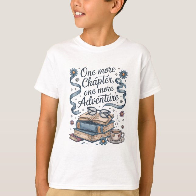 Camiseta Mais Um Capítulo Um Mais Aventura (Frente)