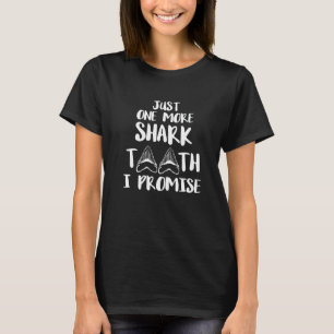 Camiseta Mais Um Dente de Tubarão Eu Prometo Peixe Tubarão
