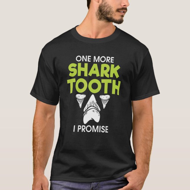Camiseta Mais um dente de tubarão que prometo coletor de fó (Frente)