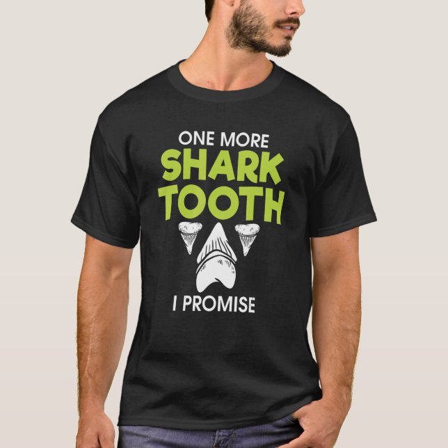 Camiseta Mais um dente de tubarão que prometo coletor de fó (Frente)