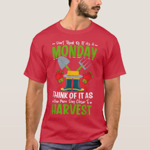 Camiseta Mais Um Dia Mais Perto Da Colheita De Fazendas Agr