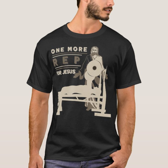 Camiseta Mais Um Representante Para Jesus Bench Press (Frente)