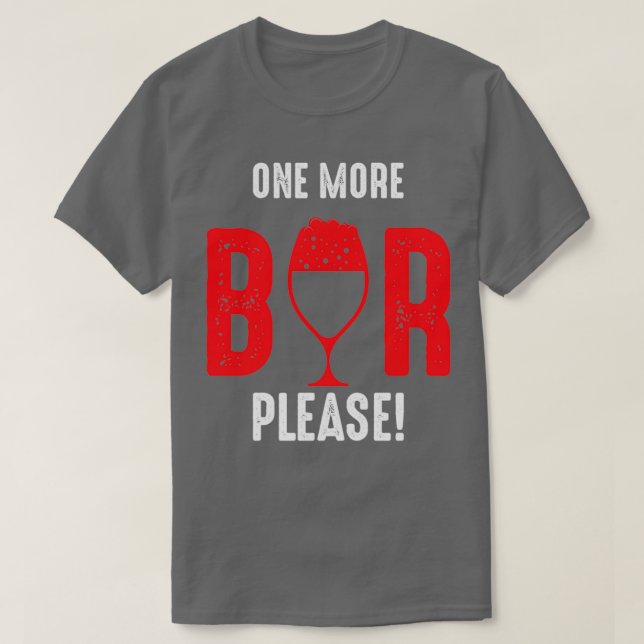 Camiseta mais uma cerveja, por favor (Frente do Design)