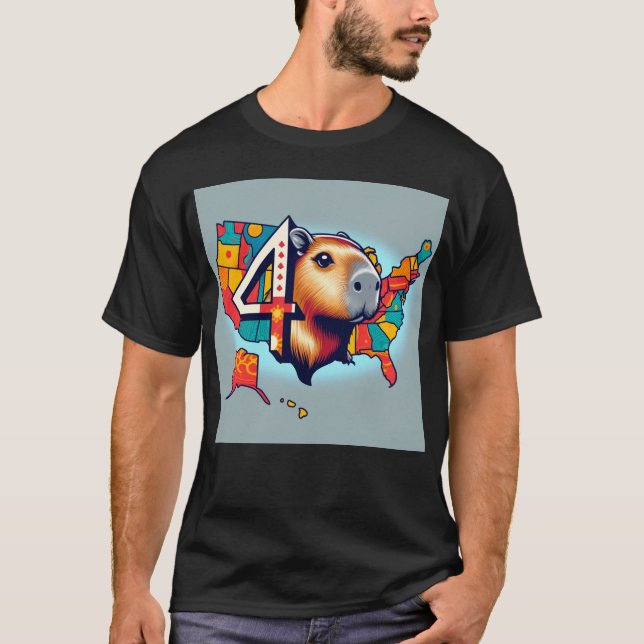 Camiseta Mais uma CSP Capybara (Frente)