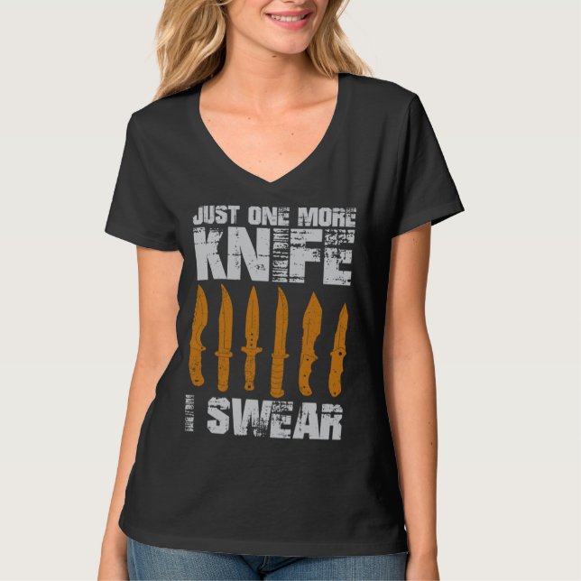 Camiseta Mais Uma Faca Juro (Frente)