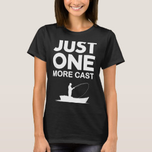 Camiseta Mais Uma Lançada Roupas Engraçadas de Pesca Marido