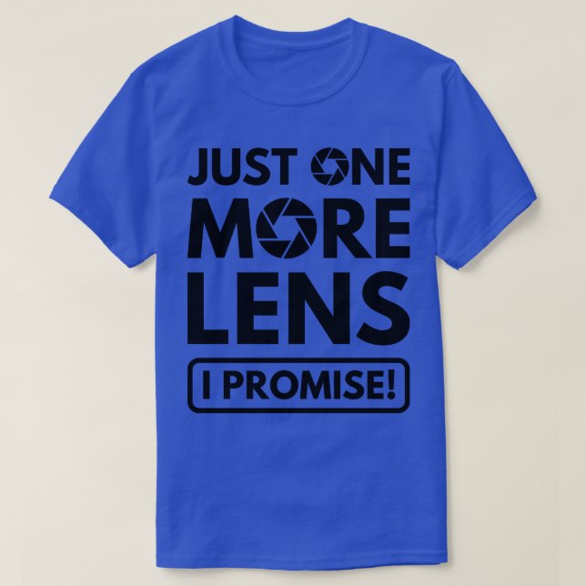 Camiseta Mais Uma Lente 3 (Frente do Design)