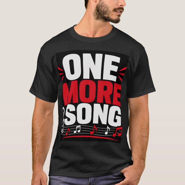 Camiseta Mais Uma Música (Frente)