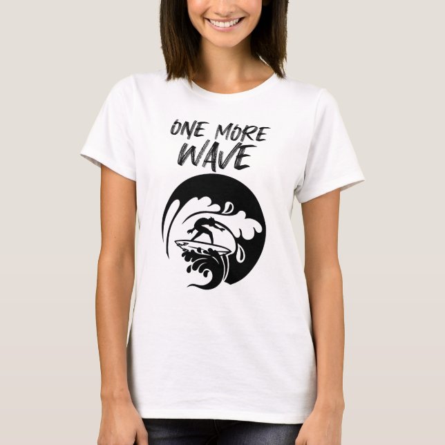 Camiseta Mais Uma Onda de Surf (Frente)