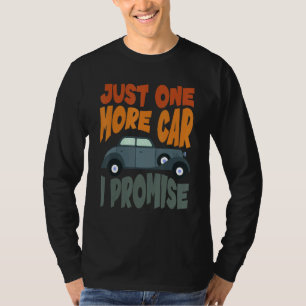 Camiseta Mais uma peça de carro, eu prometo para entusiasta