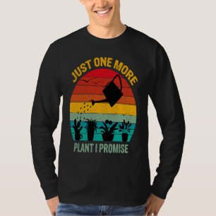 Camiseta Mais Uma Planta Só Eu Prometo Plantas De Jardim Pl