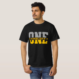 Camiseta Mais uma repetição Motivação de academia Levantame