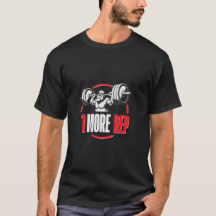 Camiseta Mais uma Repetição Motivação Fitness Humor de Giná