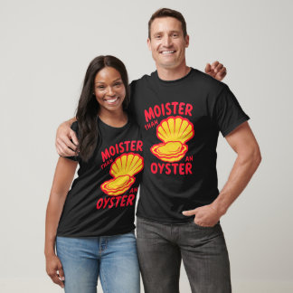 Camiseta Mais Úmida Que Uma Ostra, Gráfico Diverti