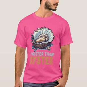 Camiseta Mais Úmido Que Ostra Amante de Moluscos Divertido
