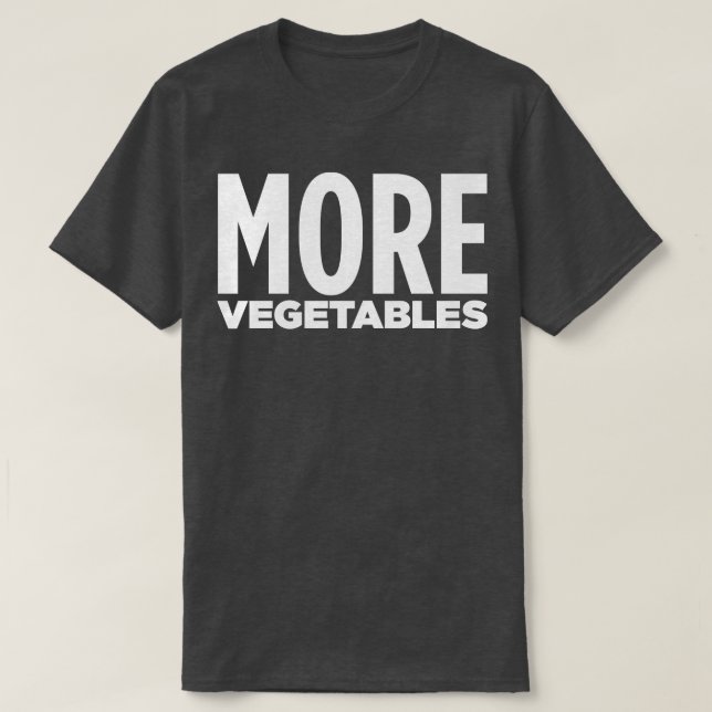 CAMISETA MAIS VEGETAIS (Frente do Design)