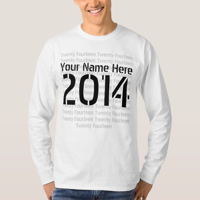 Camiseta Mais velho 2014 - Classe de 2014 (Frente)