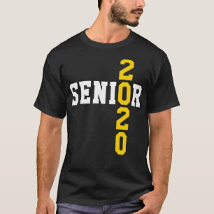 Camiseta Mais velho 2020 Crossed Yellow and White Tet Class