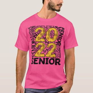 Camiseta Mais velho 2022 Classe de Festa de formatura do Ma