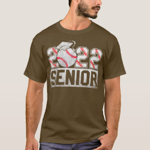 Camiseta Mais velho 2022 Leitor Baseball Classe De Formando
