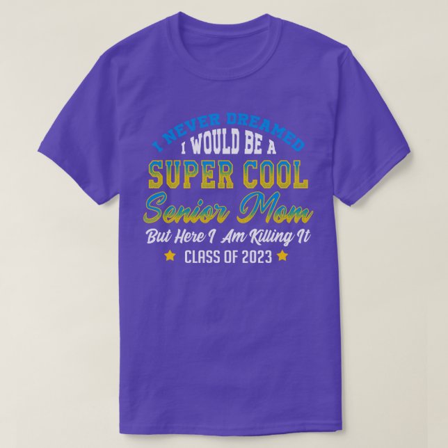 Camiseta Mais velho 2023 Classe Mãe do Formando 2023 (Frente do Design)