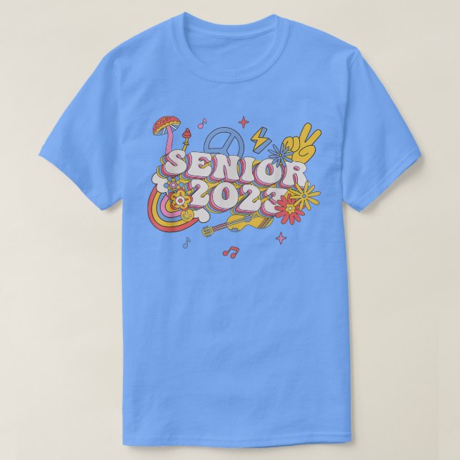 Camiseta Mais velho 2023 Graduação Meu Último Primeiro Dia  (Frente do Design)